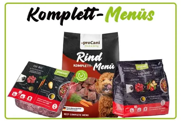 zum proCani BARF Tiefkühlfutter für Hunde