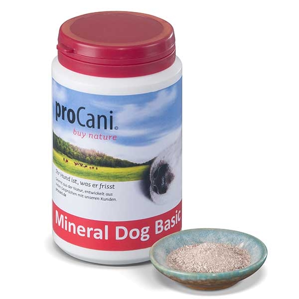 proCani Mineral Dog Basic Nahrungsergänzung für Hunde - 250g