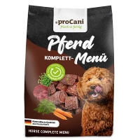 proCani Pferd Komplett-Menü Nuggets Napfbild proCani Pferd Komplett-Menü Nuggets Napfbild
