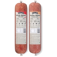 SIMPLE BARF Menüs Rind und Huhn -Paket 10x1000g