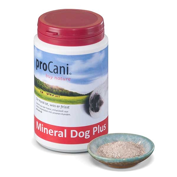 proCani Mineral Dog Plus Nahrungsergänzung für Hunde - 250g