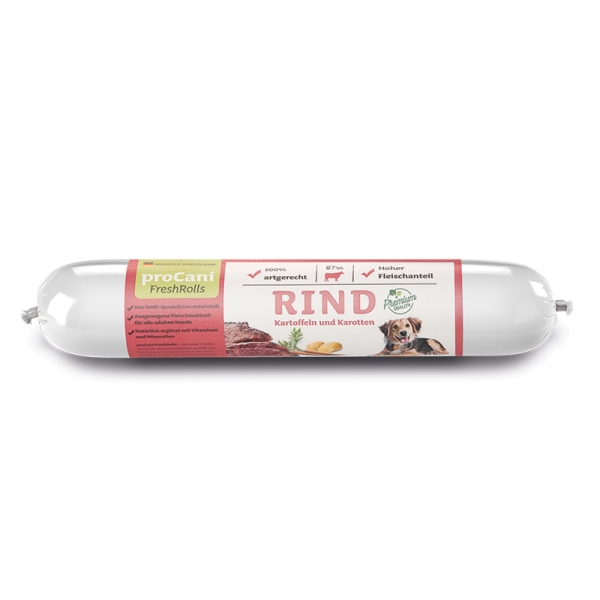 proCani FreshRolls "Rind" 200g